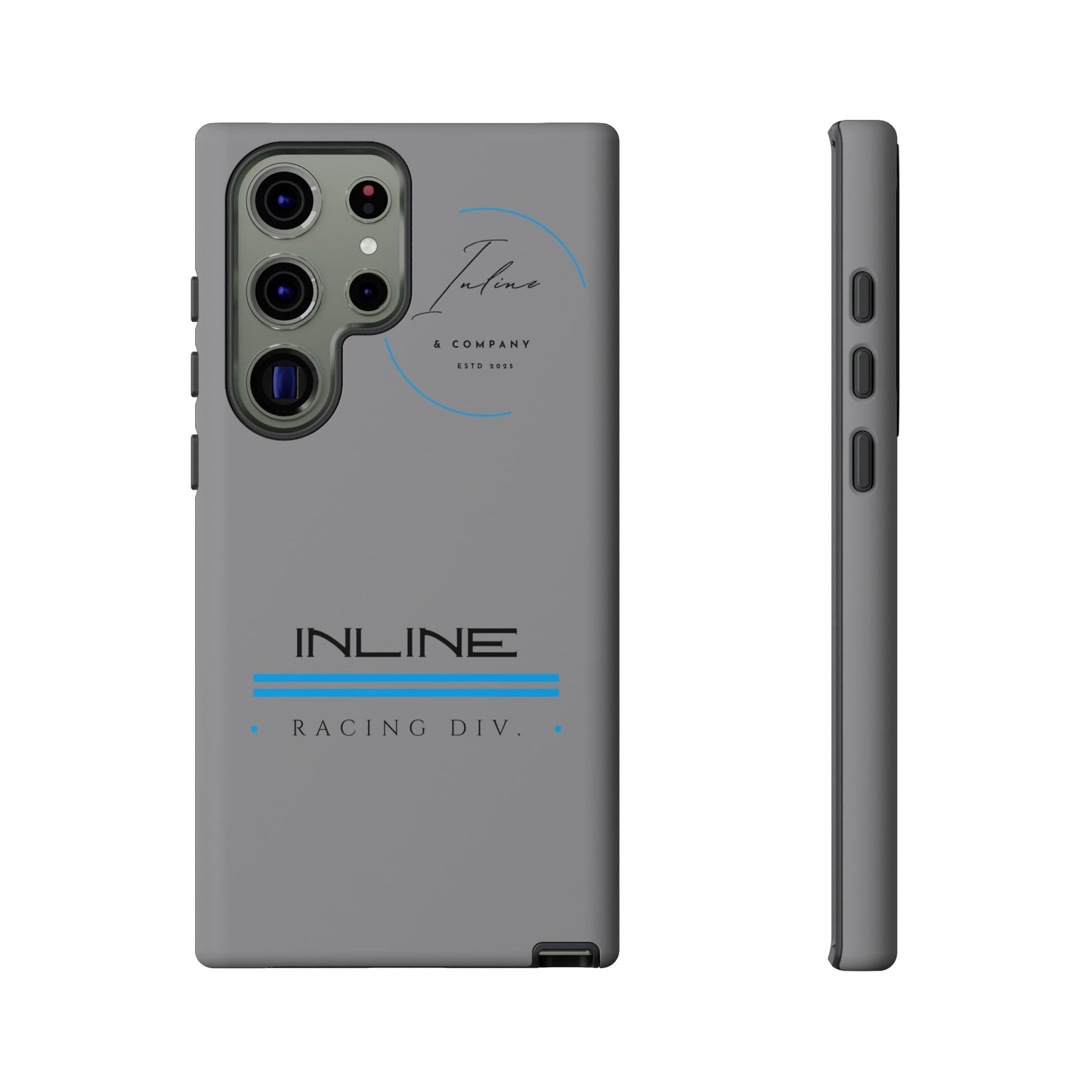 Inline phone case