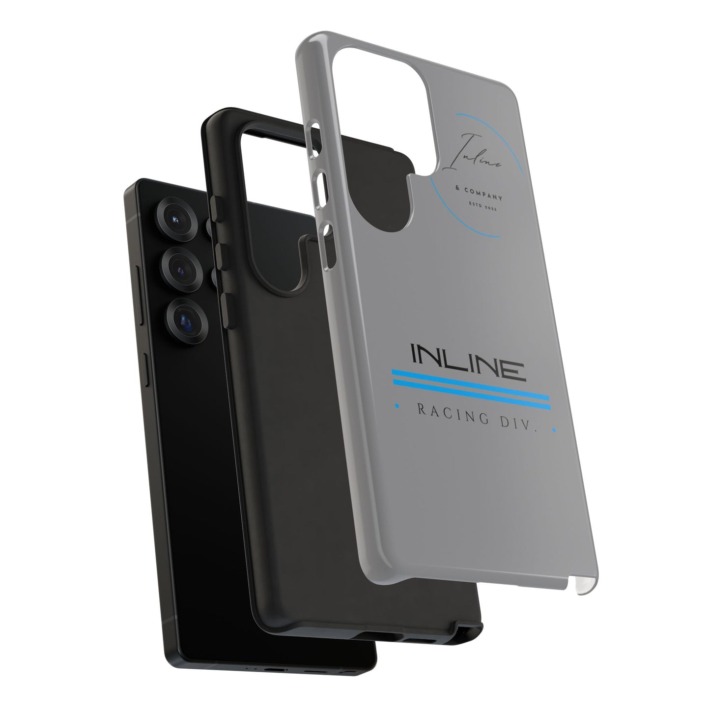 Inline phone case