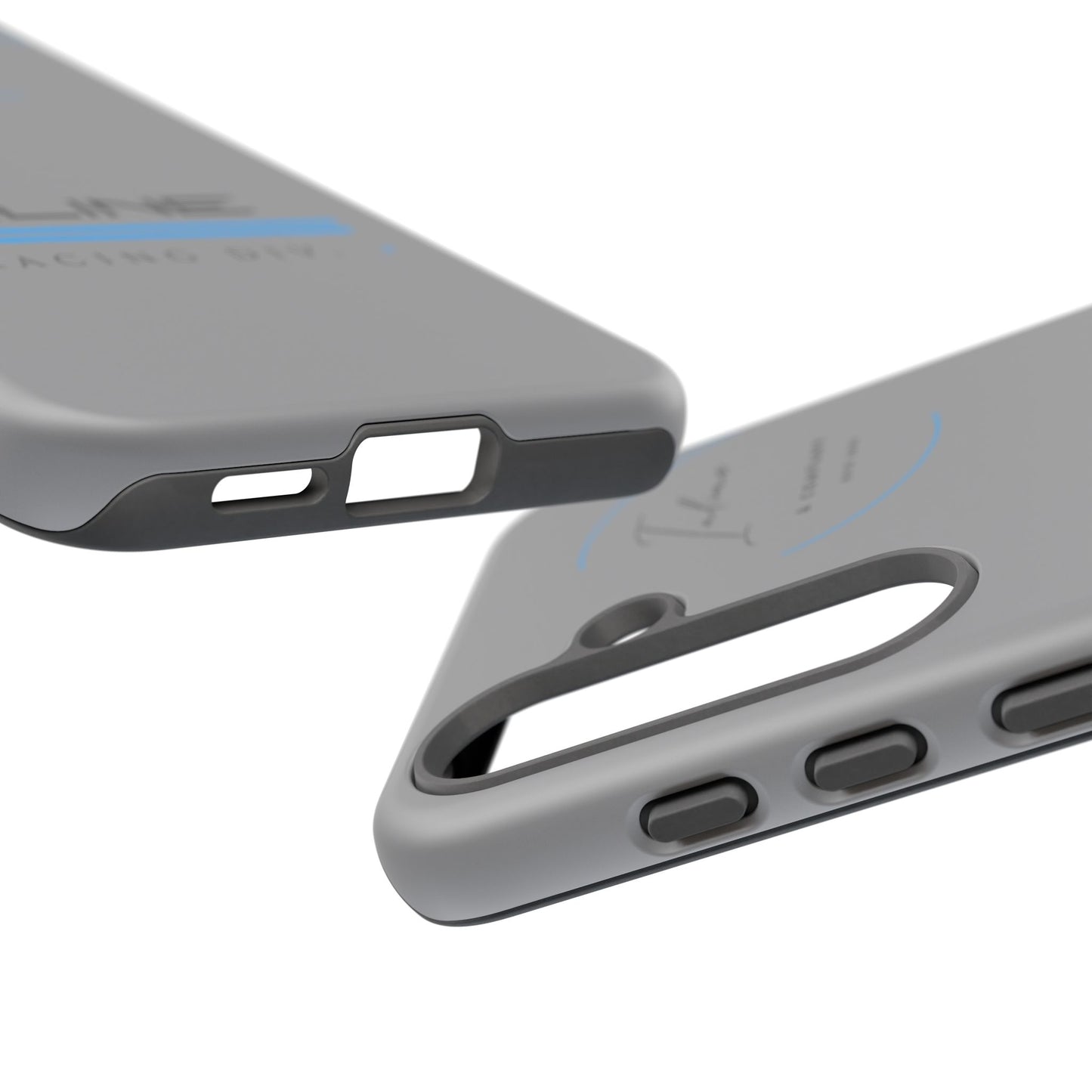 Inline phone case