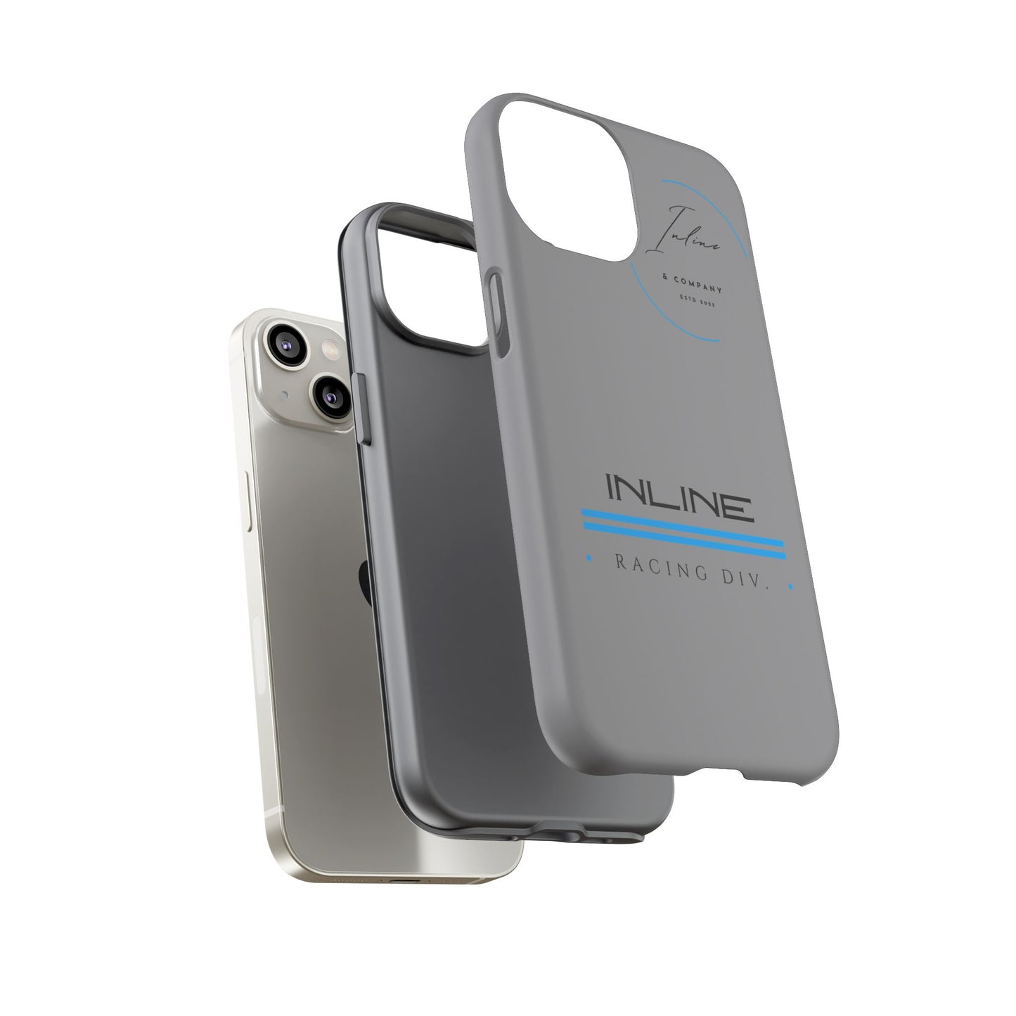 Inline phone case