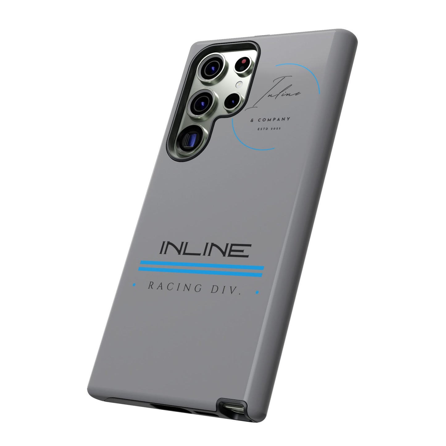 Inline phone case