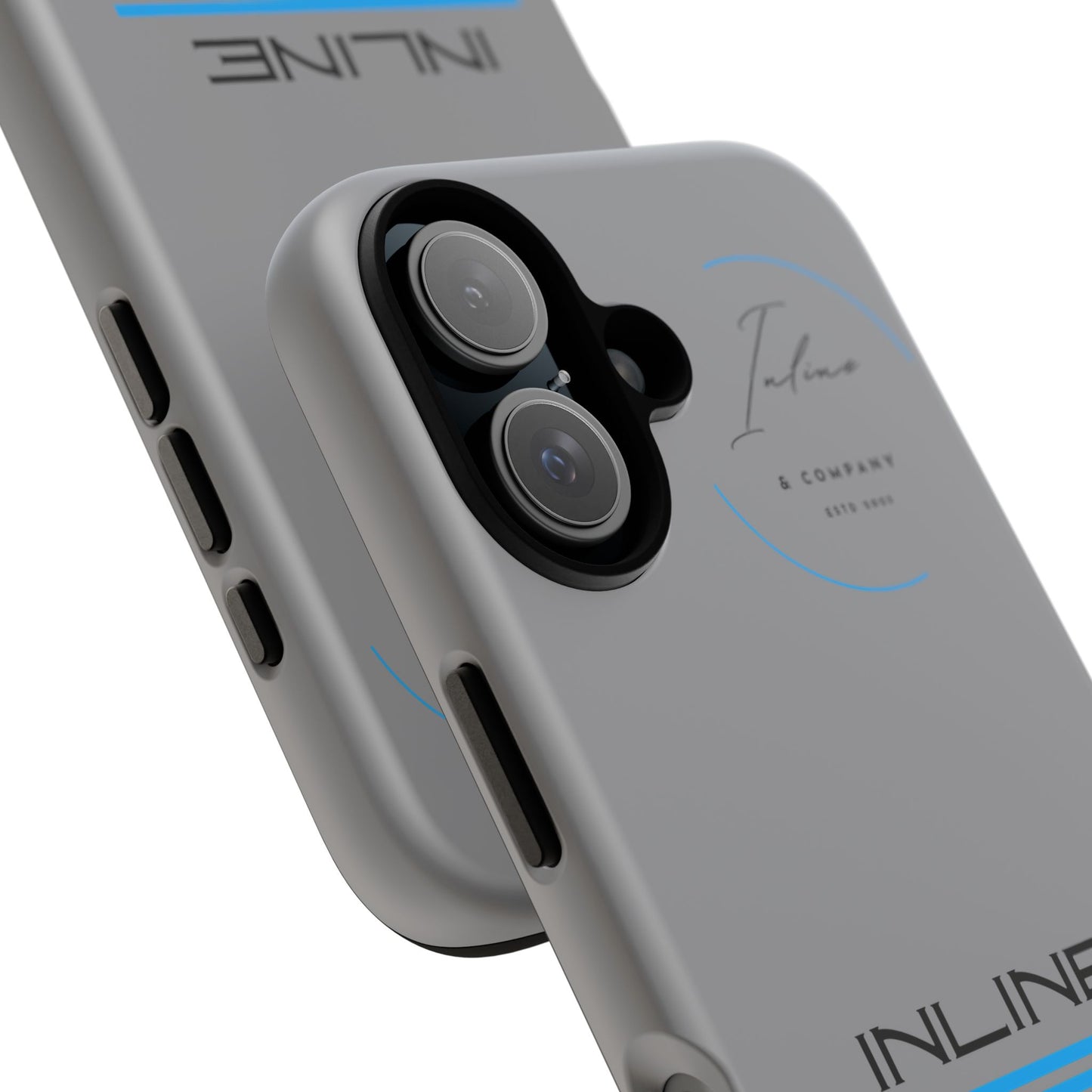Inline phone case