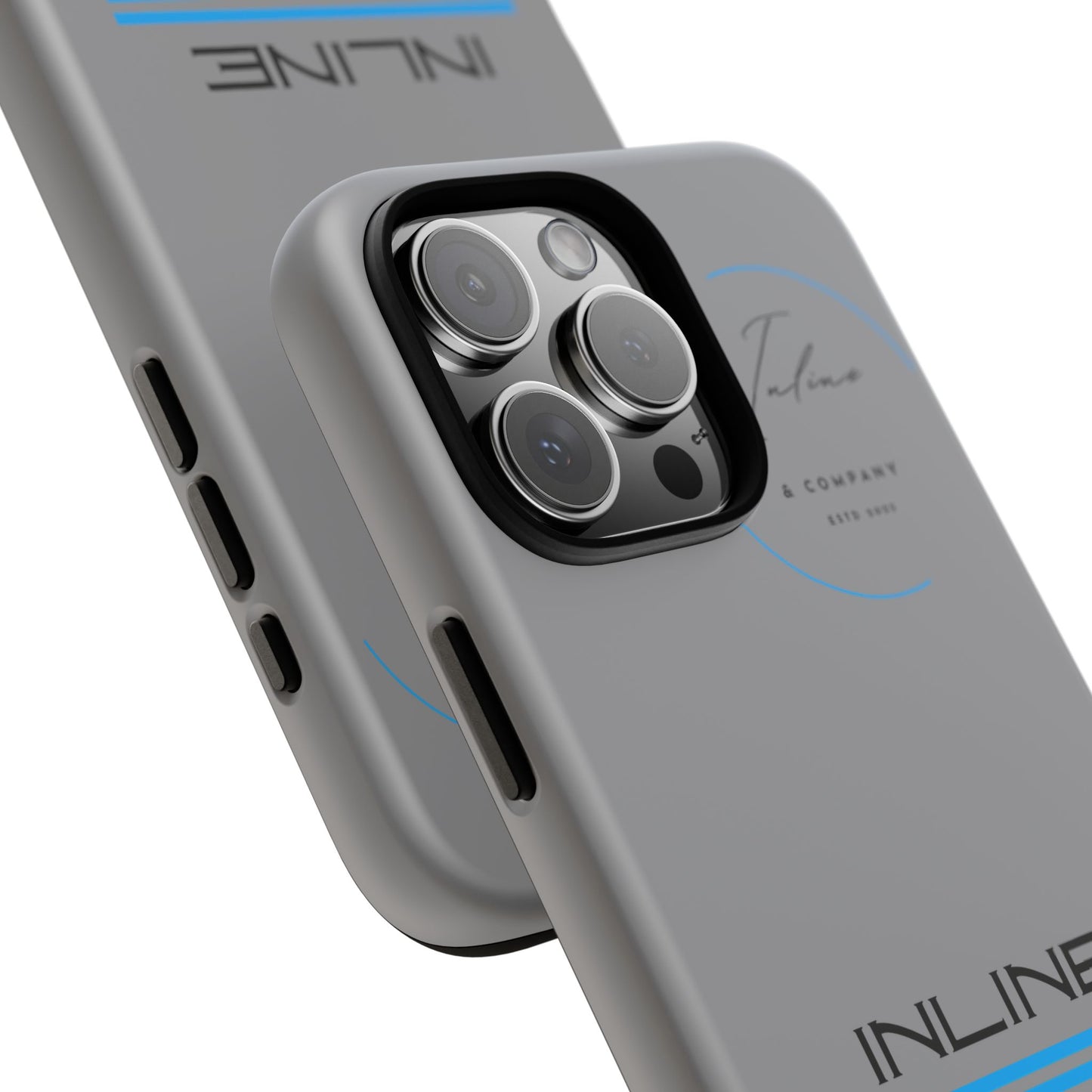Inline phone case