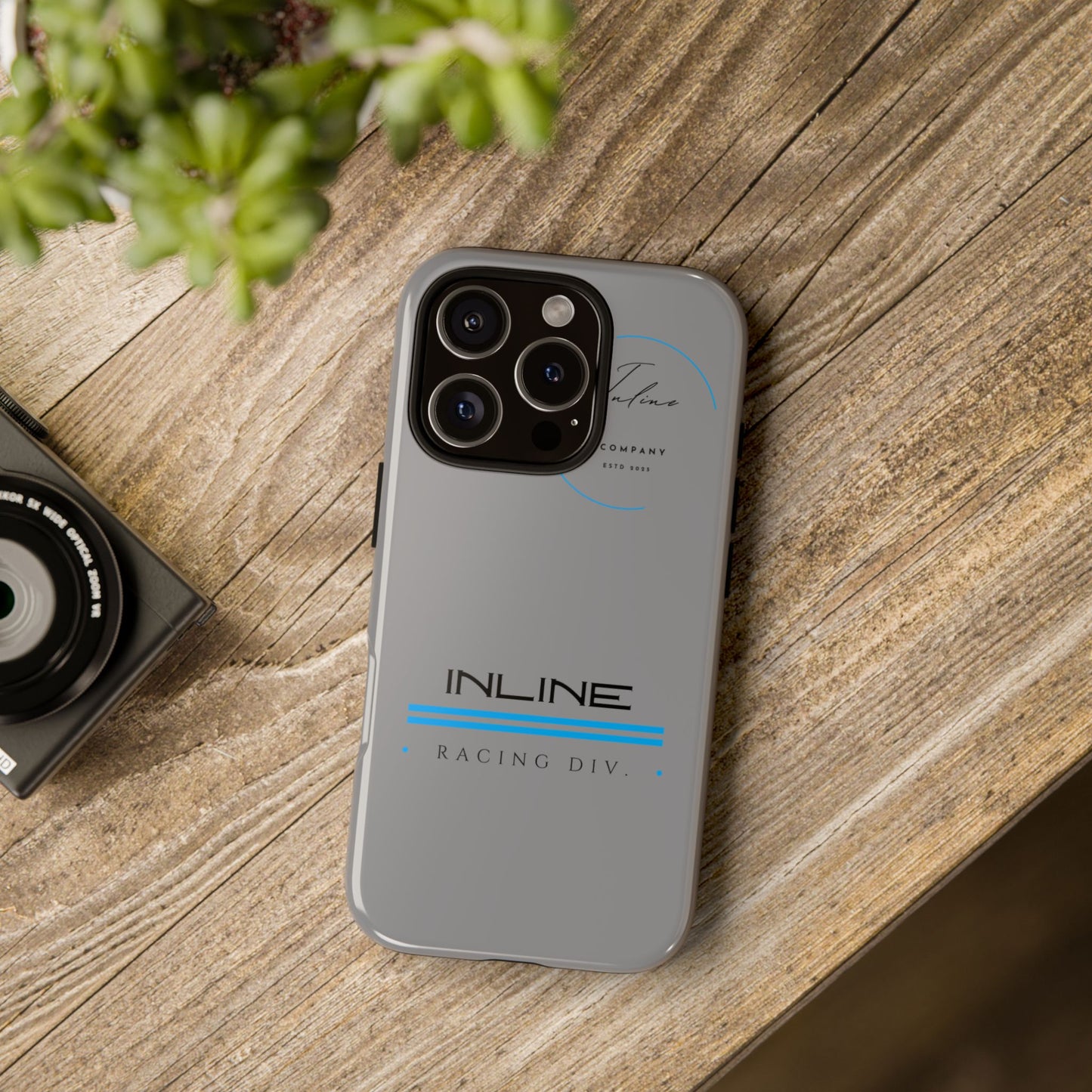 Inline phone case