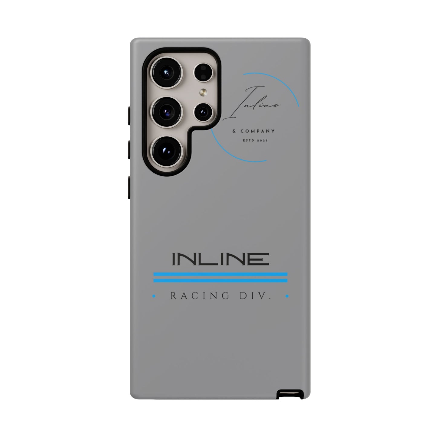 Inline phone case