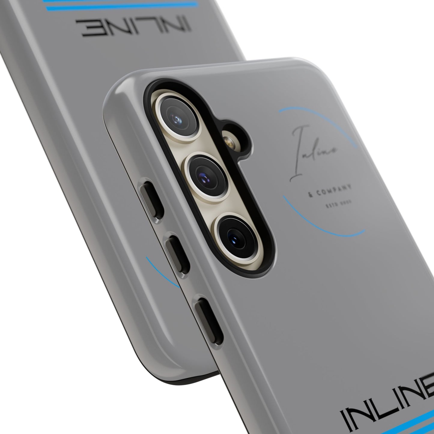 Inline phone case