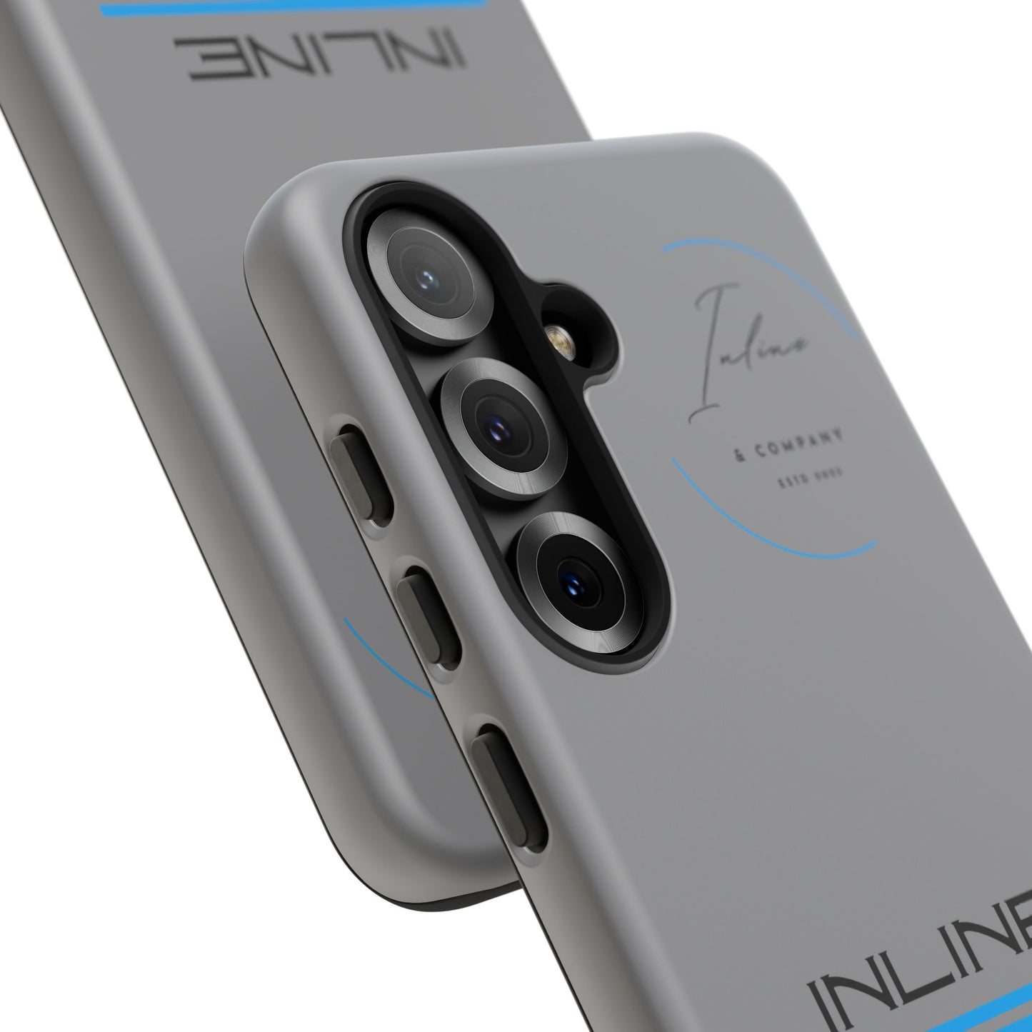 Inline phone case