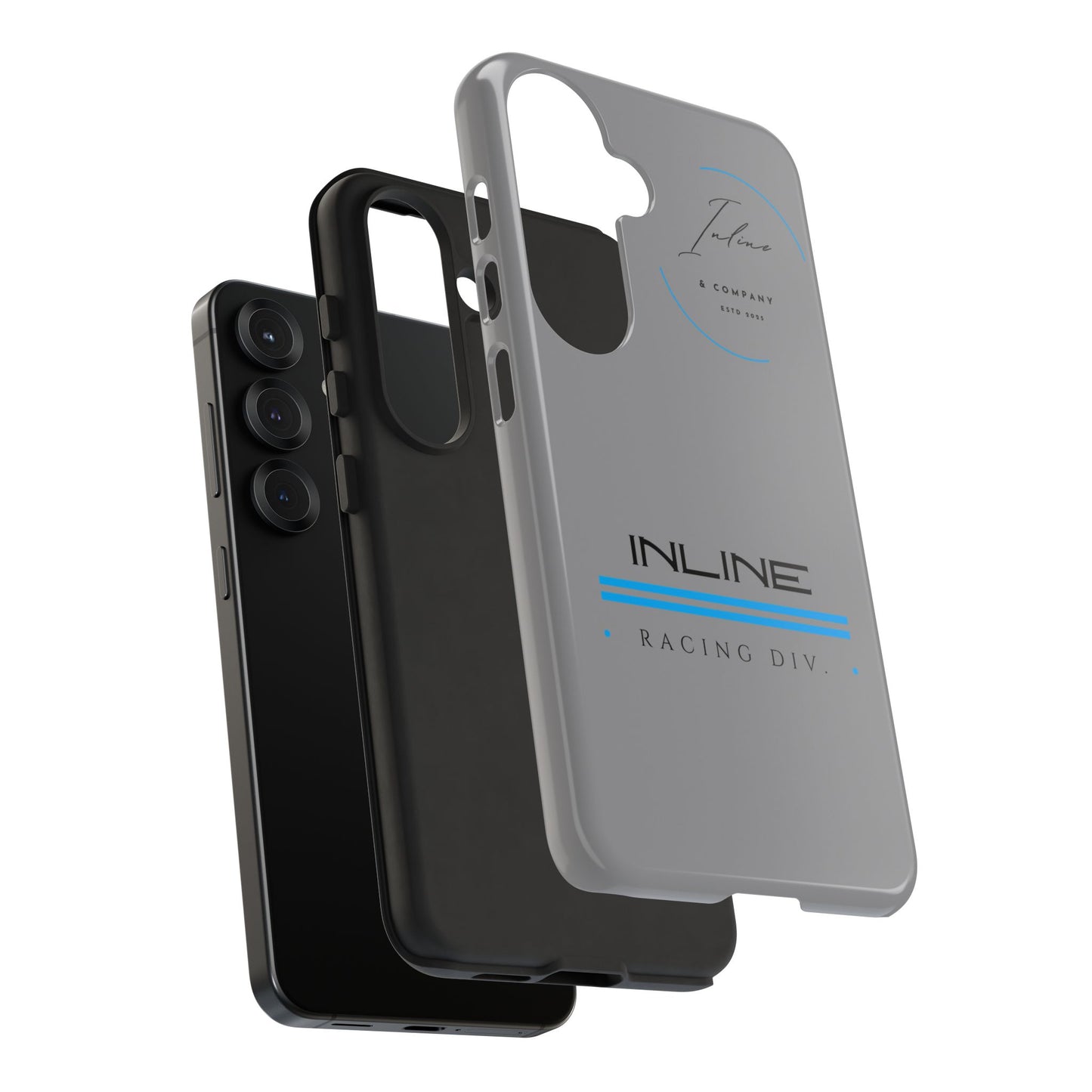Inline phone case
