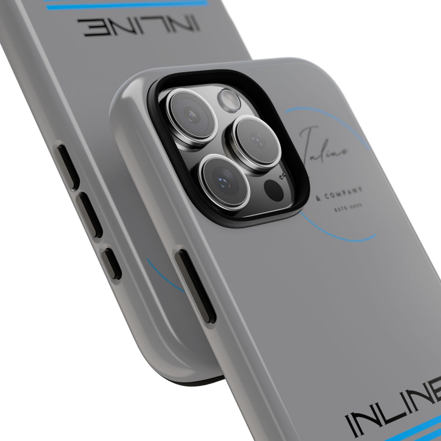 Inline phone case