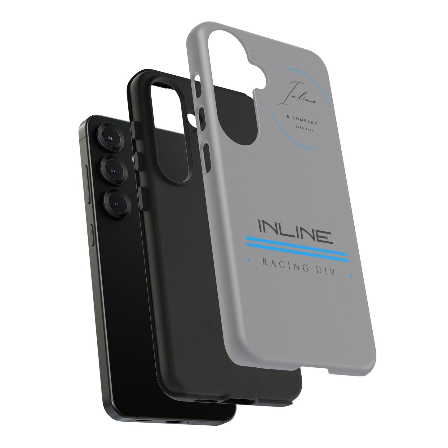 Inline phone case