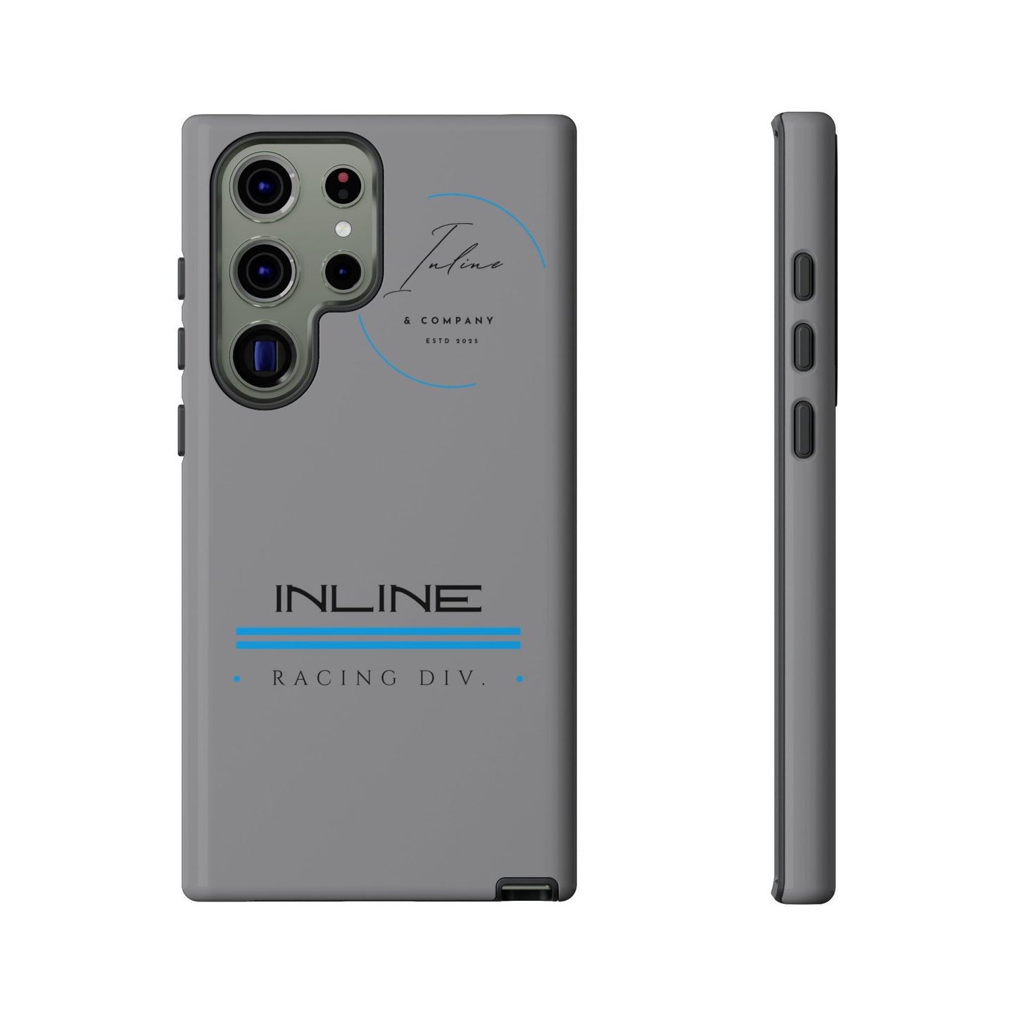 Inline phone case