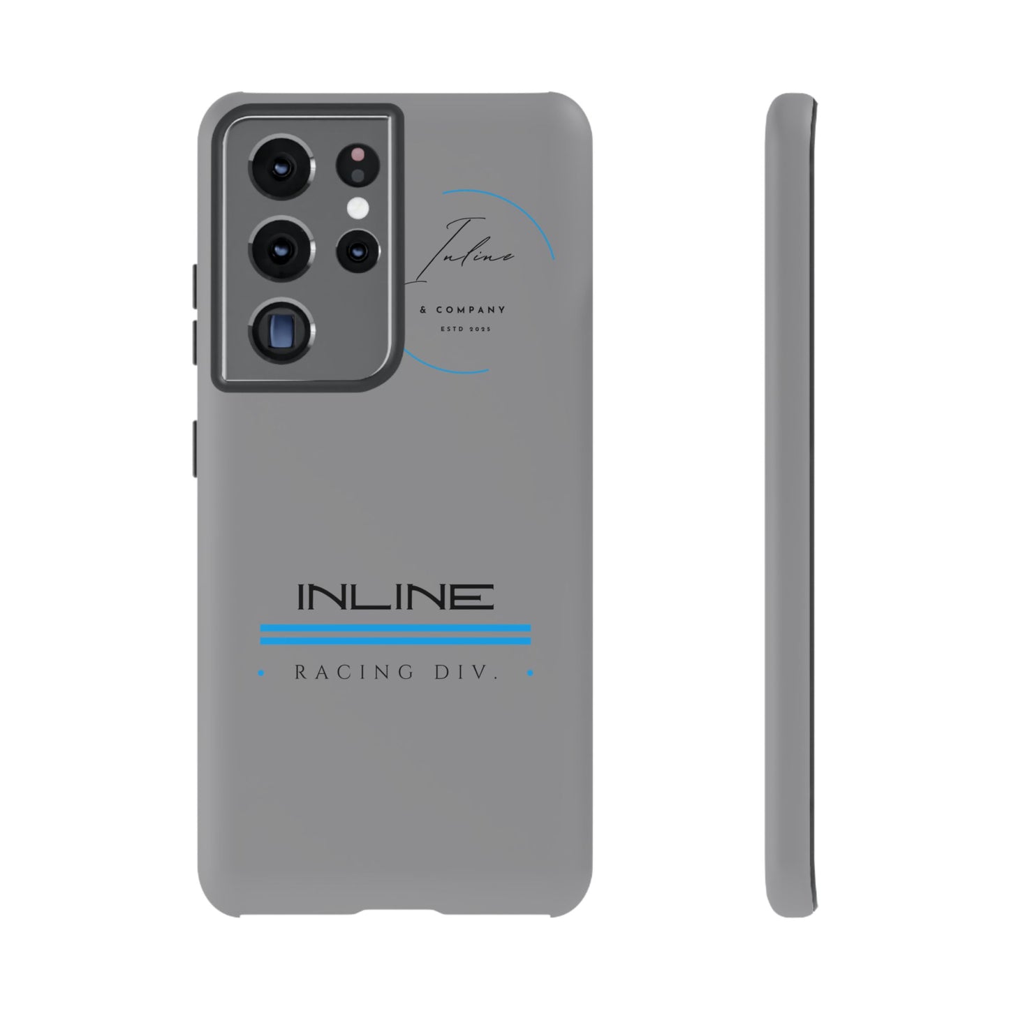Inline phone case
