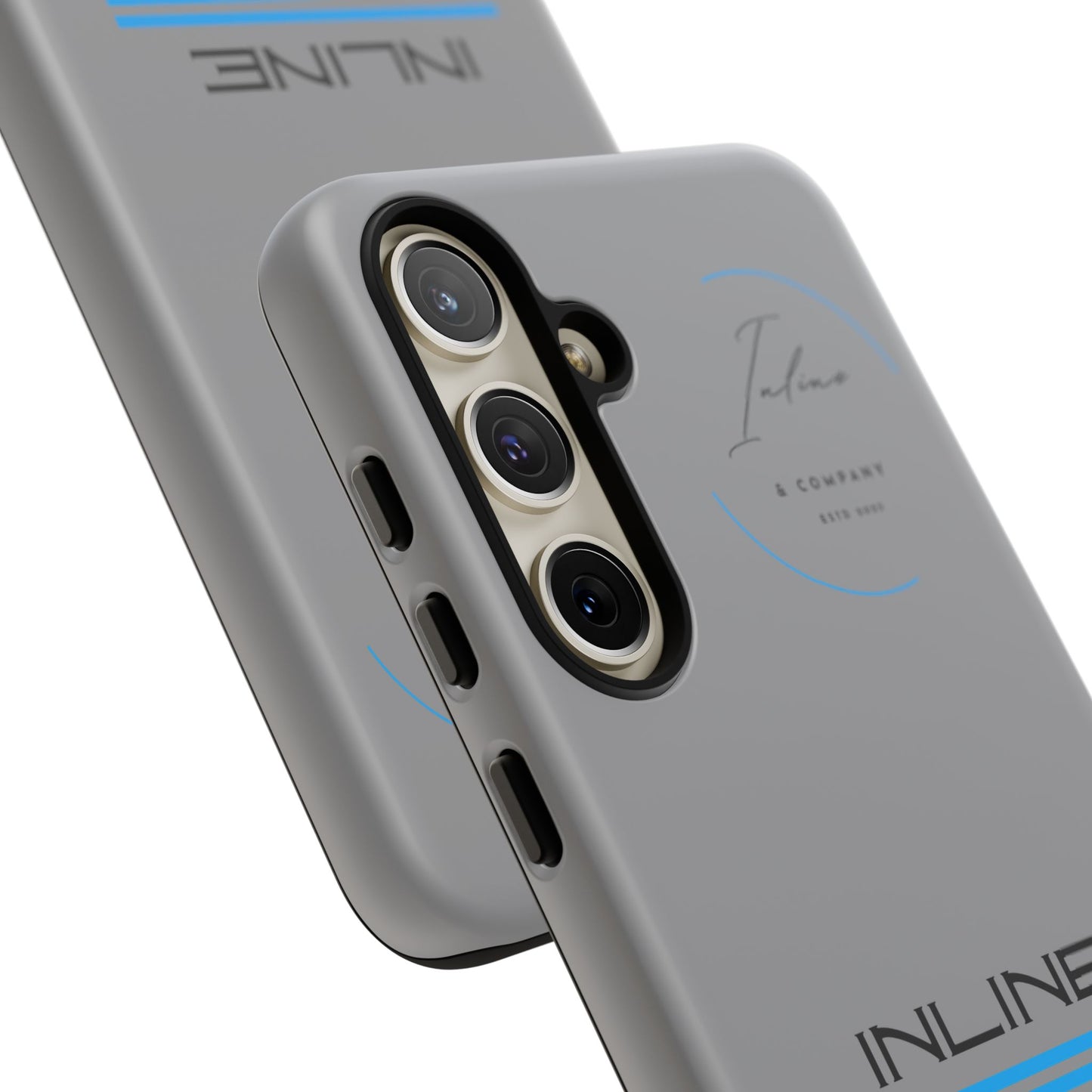 Inline phone case
