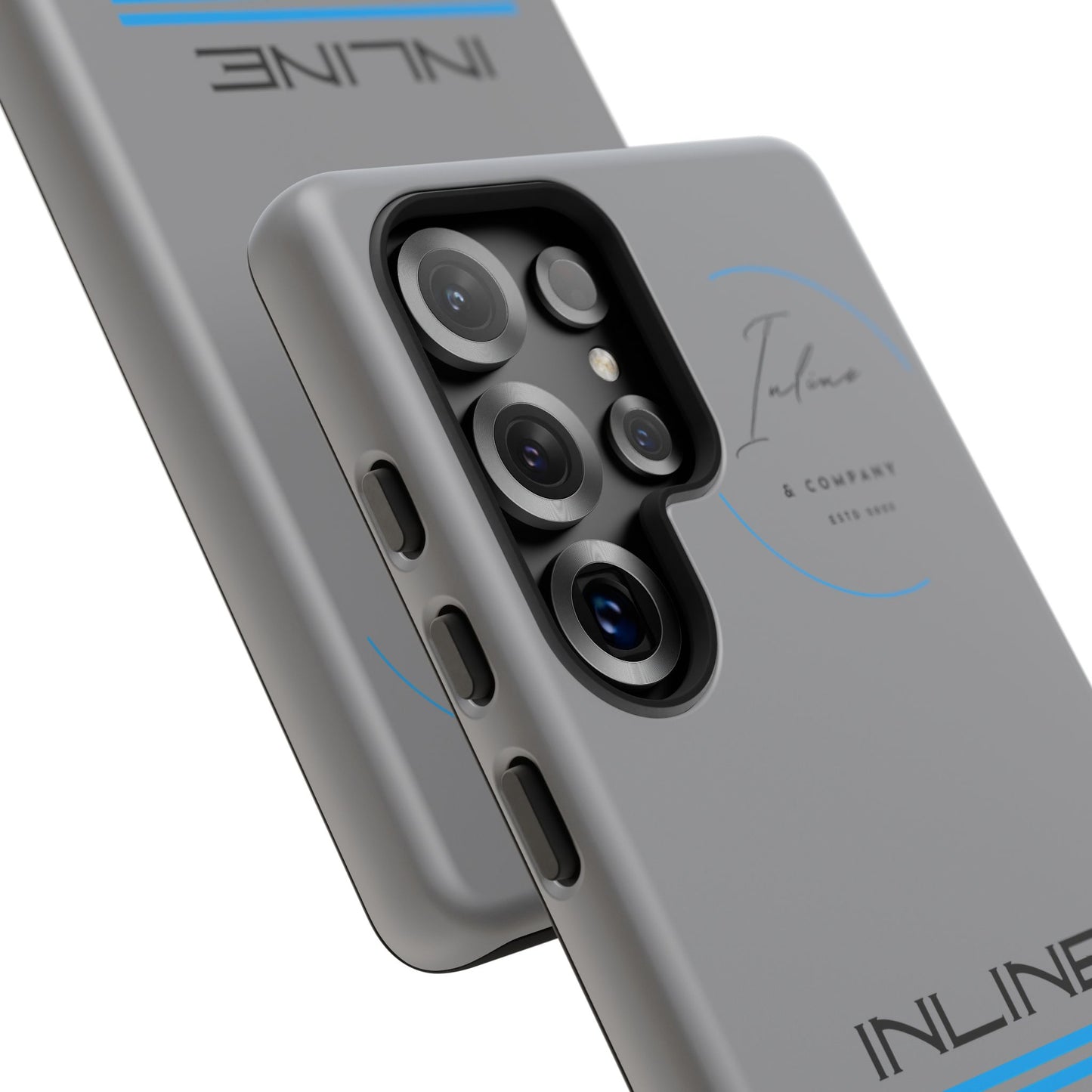 Inline phone case