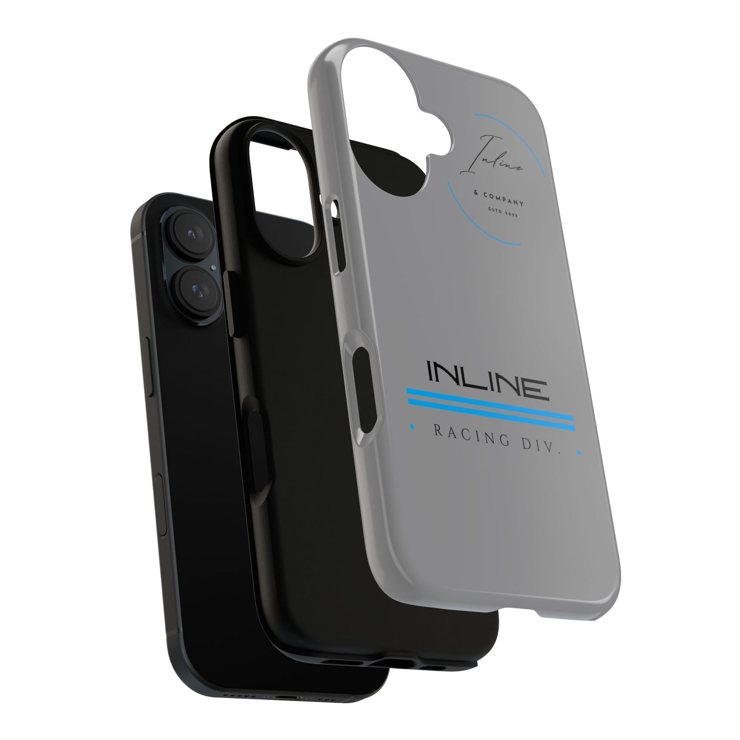 Inline phone case