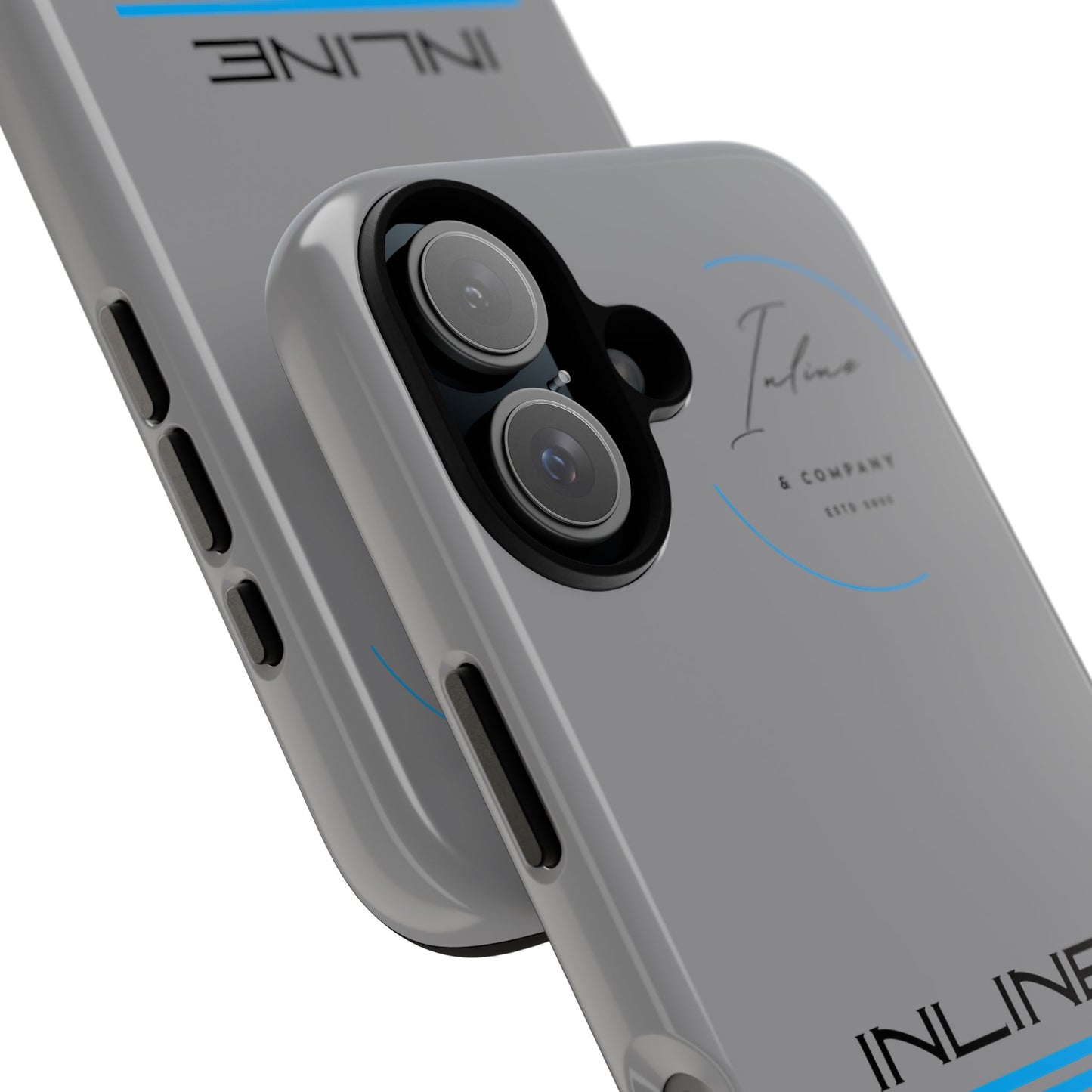 Inline phone case