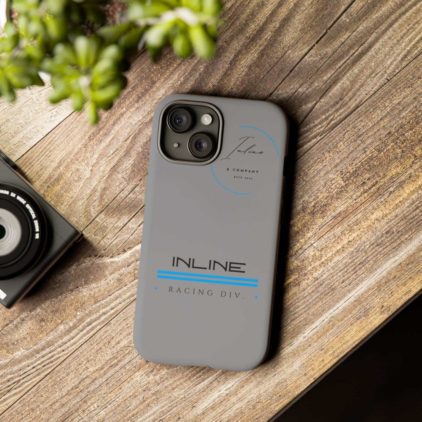 Inline phone case