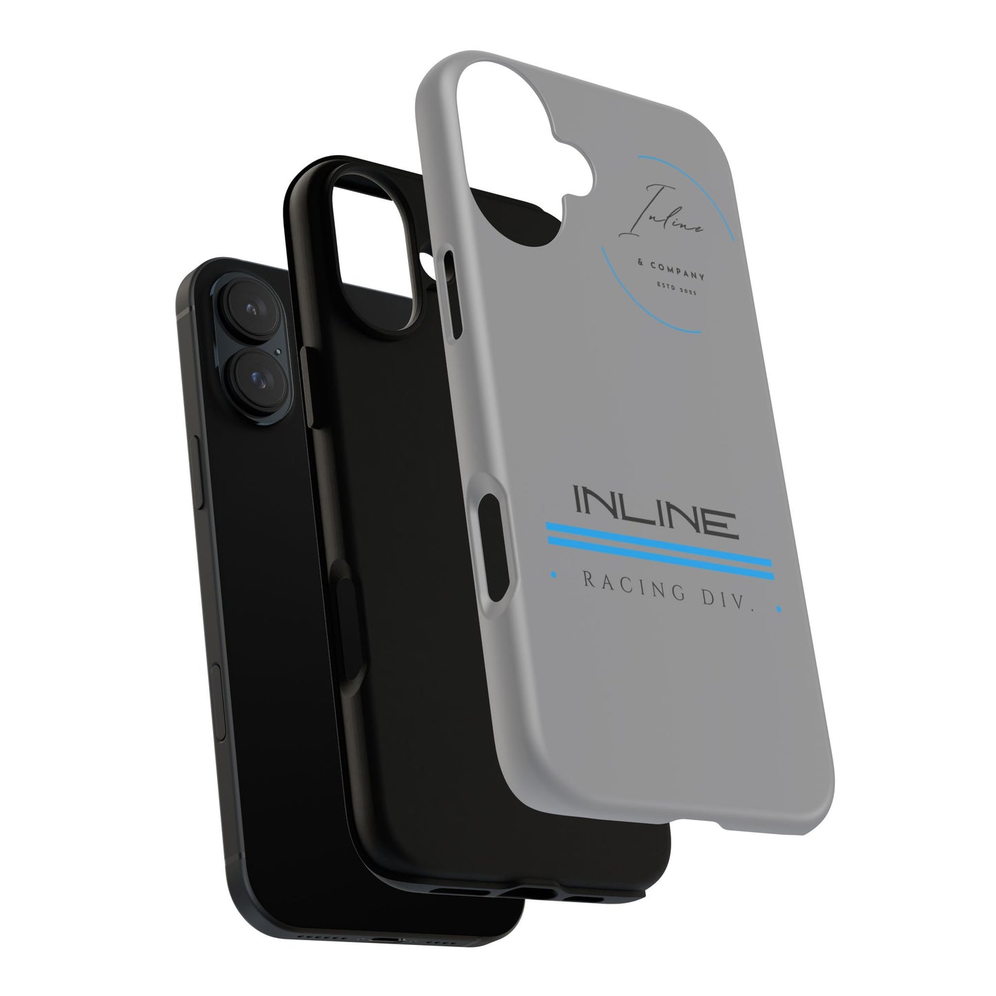 Inline phone case