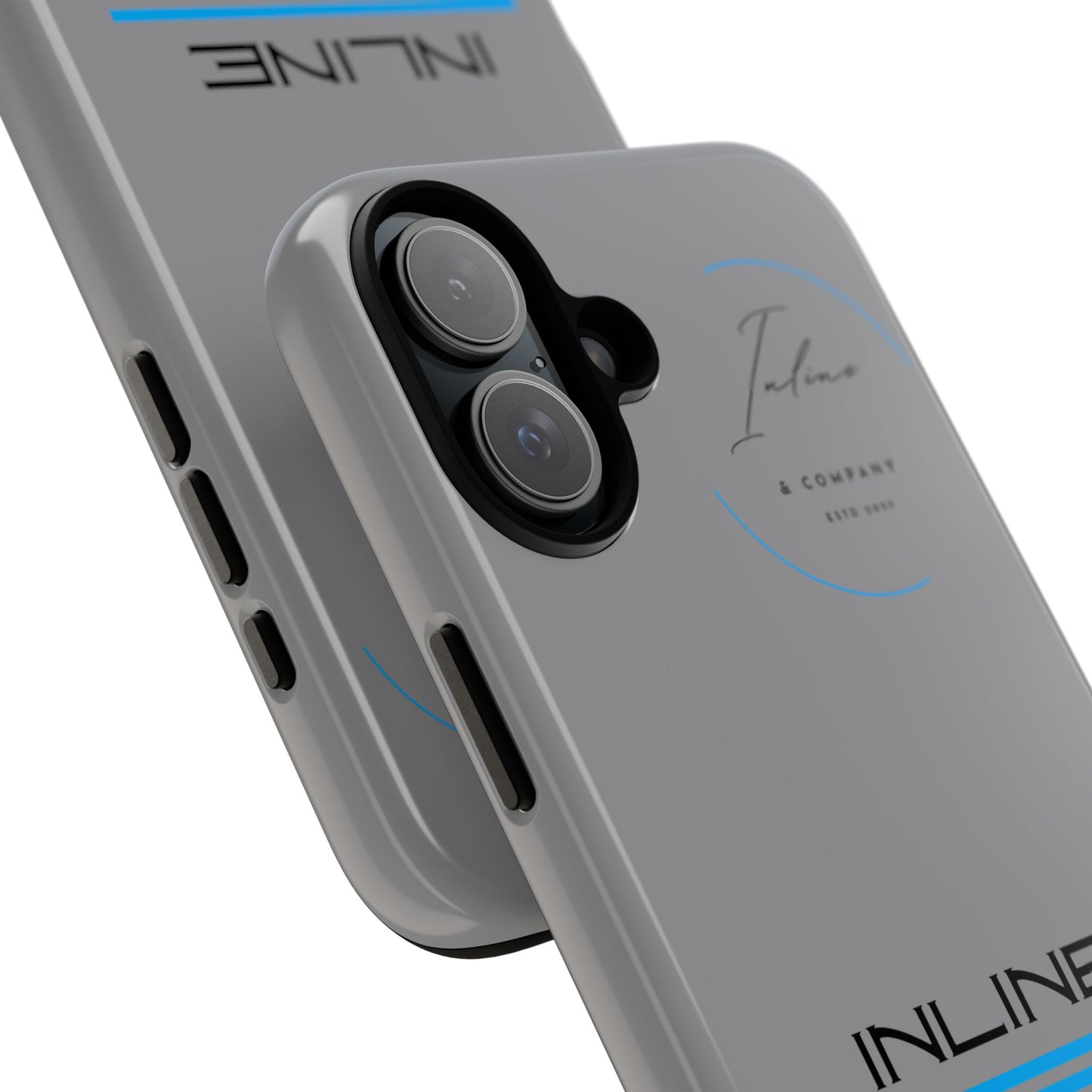 Inline phone case