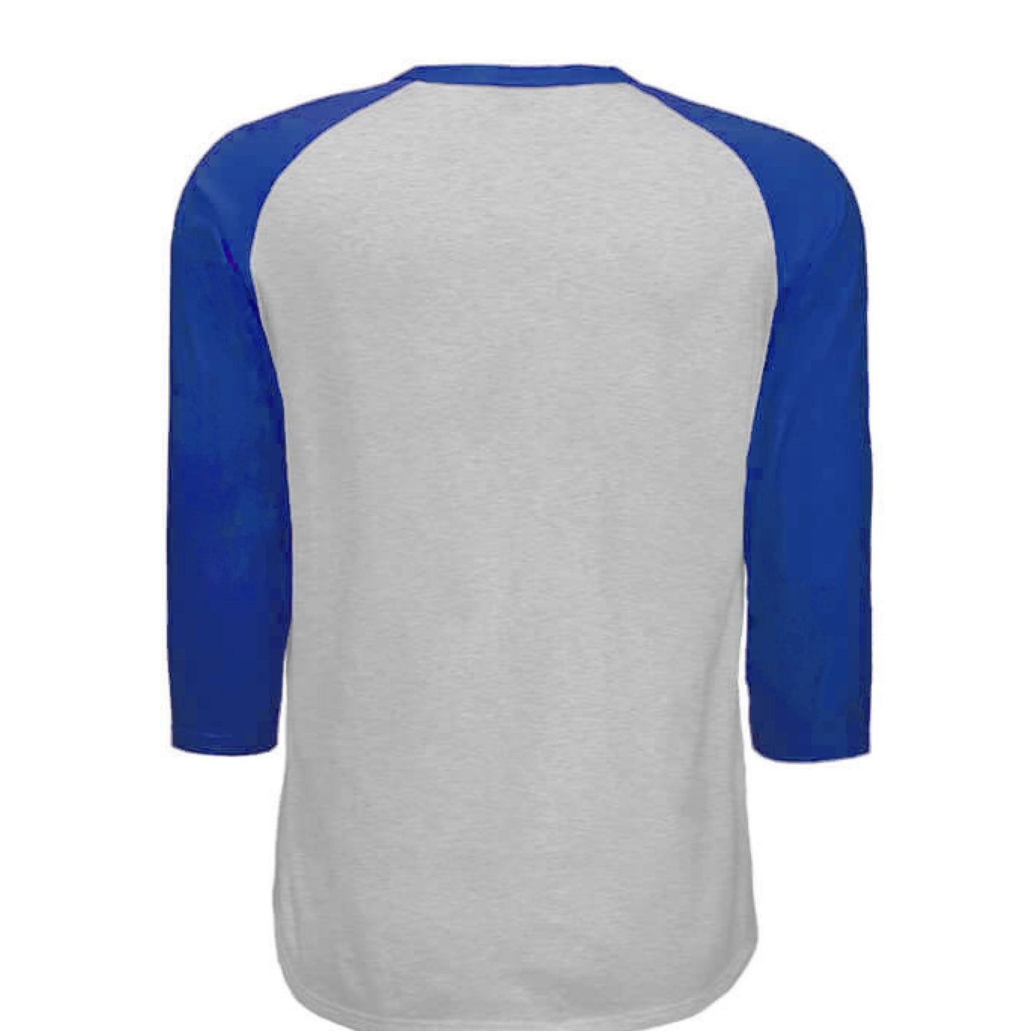 HEATHER GREY / ROYAL - BACK